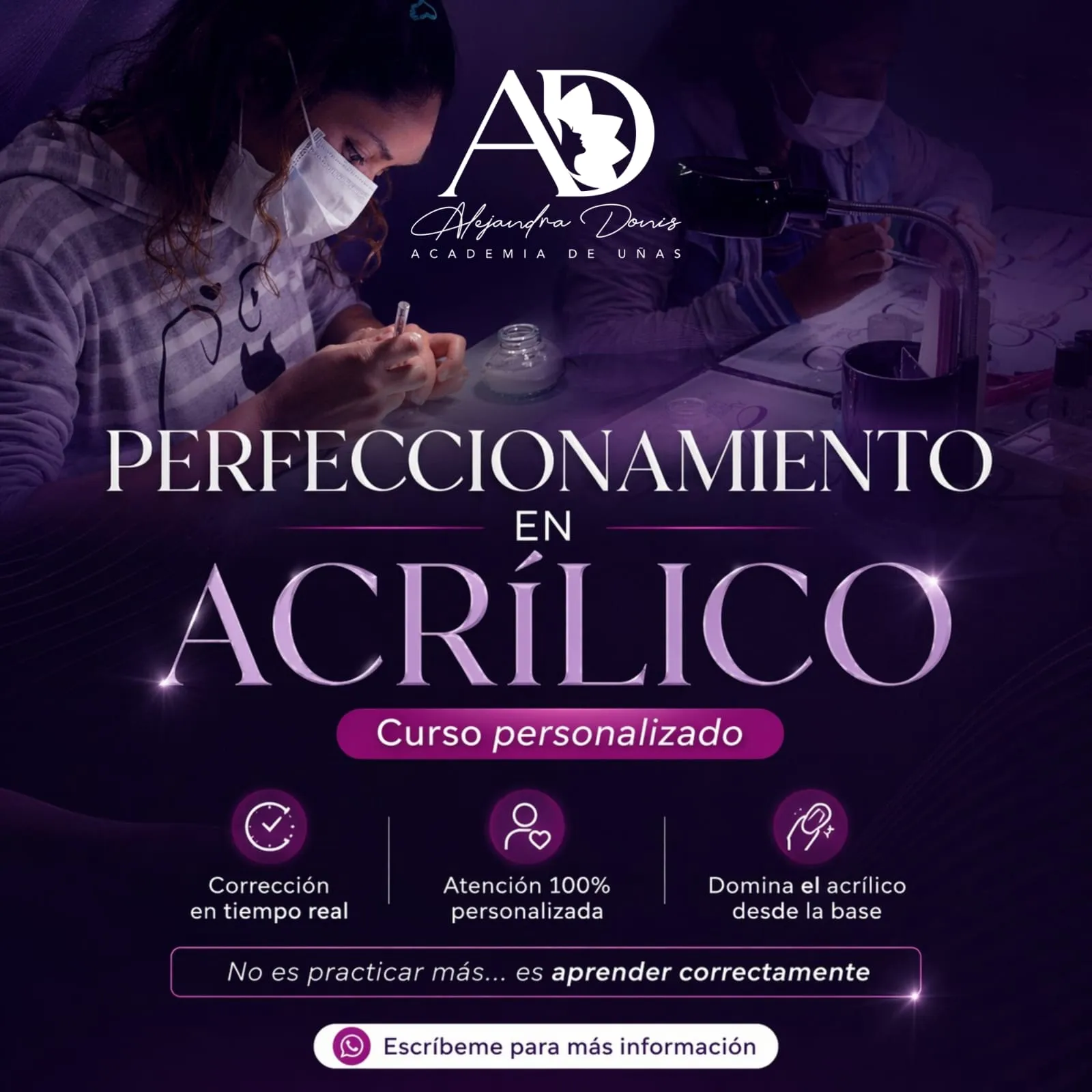 Curso Profesional de Acrilico